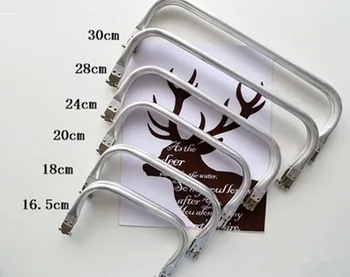 

Doctor Purse Frame, Internal Purse Frame 16.5 cm,18 cm,20 cm silver color box clutch purse frame diy accessories frame hanger