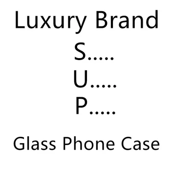

HPCHCJHM Luxury Brand Designer Fashion Tempered Glass Case for IPhone 11 Pro Max XS XR X 8 7 6 6S Plus IPhone11 Cover