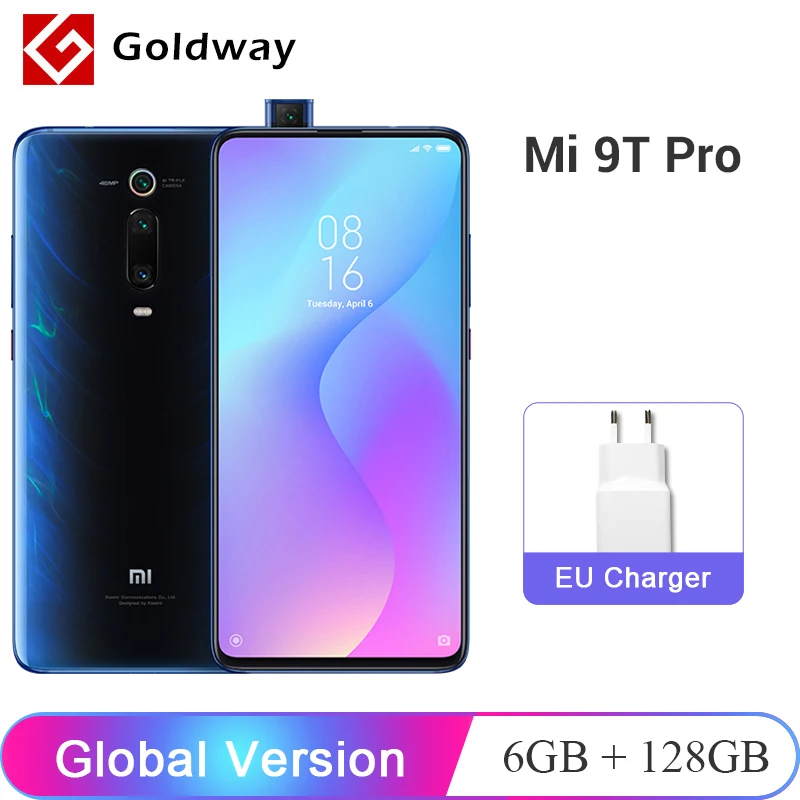 Глобальная версия Xiaomi mi 9T Pro (Red K20 Pro) 6 ГБ ОЗУ 128 Гб ПЗУ мобильный телефон
