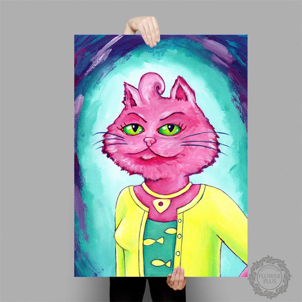 Постер Bojack Horseman, сериал, анимационные постеры и принты, настенная художественная картина, холст для детской комнаты, домашний декор - Цвет: 2