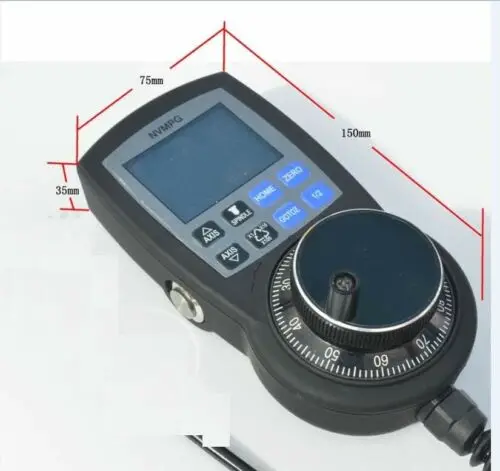 ЧПУ ручной генератор импульсов MPG 6 оси координат Дисплей штурвал задвижки RJ45 Порты и разъёмы