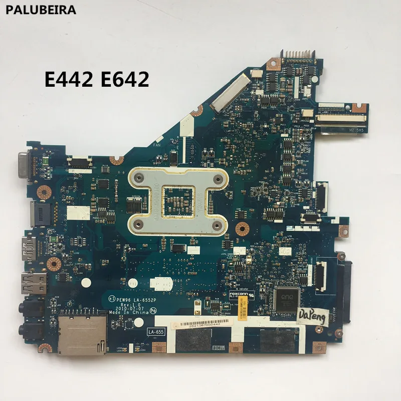 PALUBEIRA MBR4602001 материнская плата для acer eMachines E442 E642 Packard Bell EasyNote TK81 TK83 PEW96 L01 LA-6552P 461942BOL01