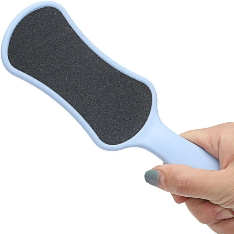 Double Sided Plastic Pedicure Foot Rasp Pumice Stone For Foot Care