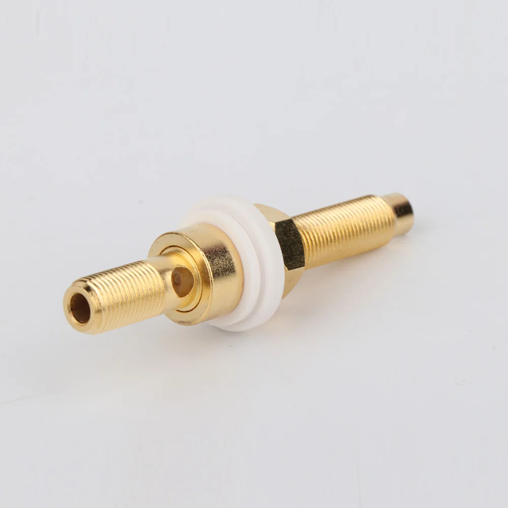 4pcs WBT Style Plated Gold Banana plug female
