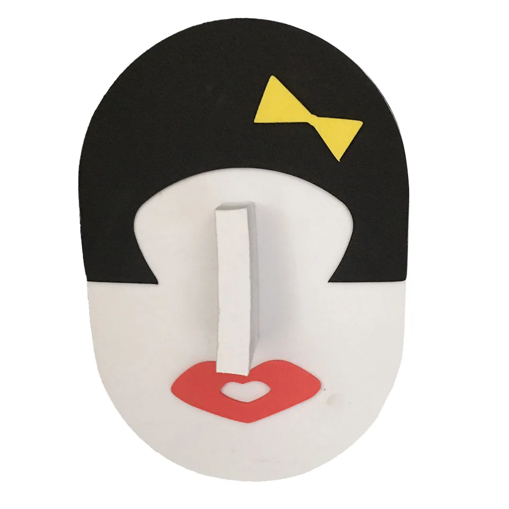 Sunglasses Display Tabletop Solid Eyewear Holder Eyeglass Creative Face Display Stand Rack