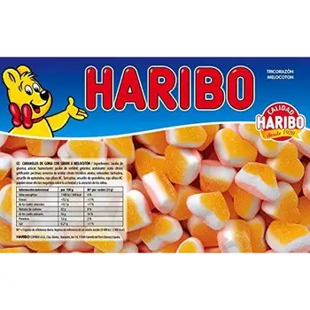 

Haribo Trois Coeur Peche 1.0 kg
