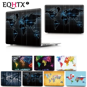 

Laptop Case For Mac Book New Air13 Pro13 For MacBook Retina 11.6 12 13.3 15.4 inch New personalized map printing protective case