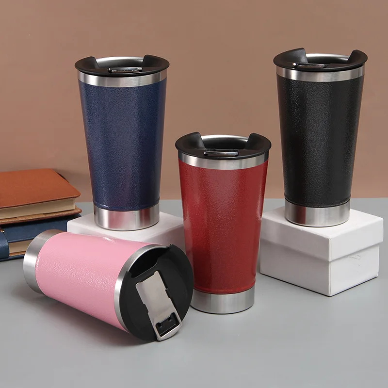 

500ml original Wall Classic Series Stainless Steel Vacuum Beer Mug Vacuum Coffee Juice Adventure Stacking Beer Cup
