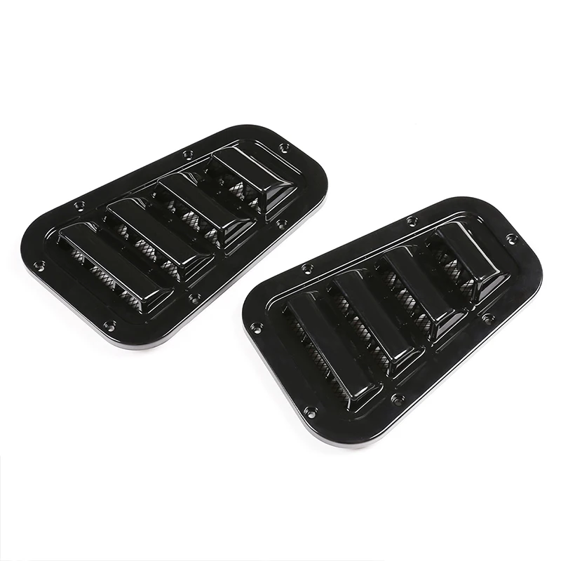 Car Front Engine Hood Bonnet Vents Hood Car Accessory hood vents 1 Pair