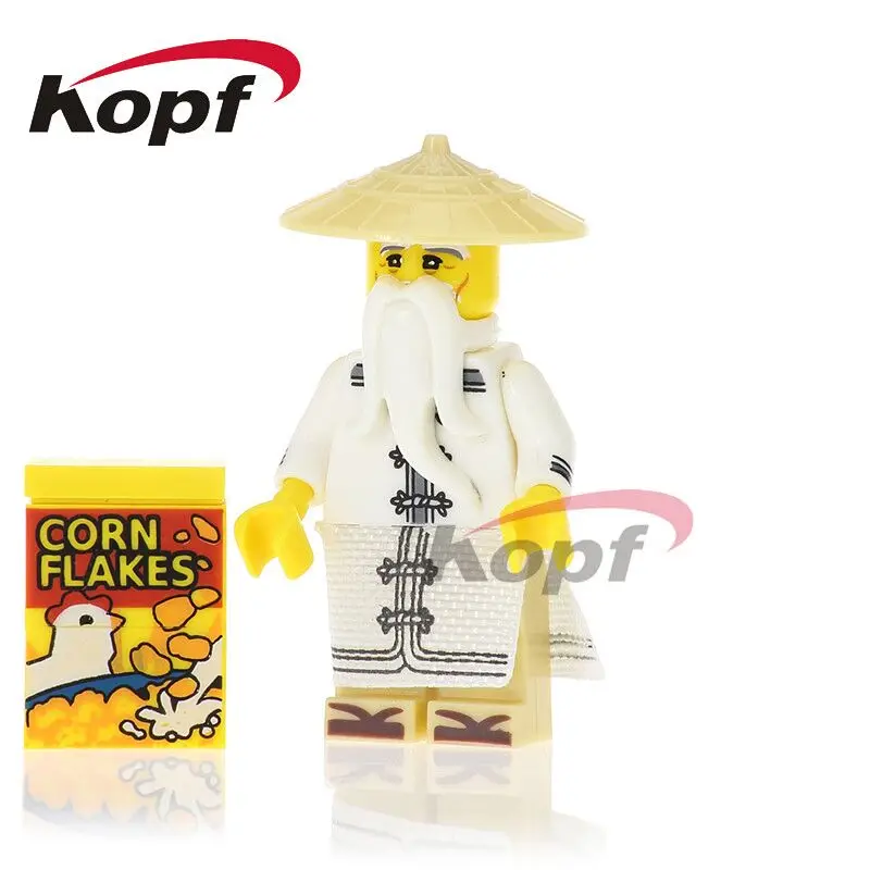 20 шт. строительные блоки Супер Герои последняя деталь Flashback Garmadon Nya 71019 кирпичи лучшие развивающие игрушки для детей PG1019 - Цвет: PG1020 20Pcs No Box