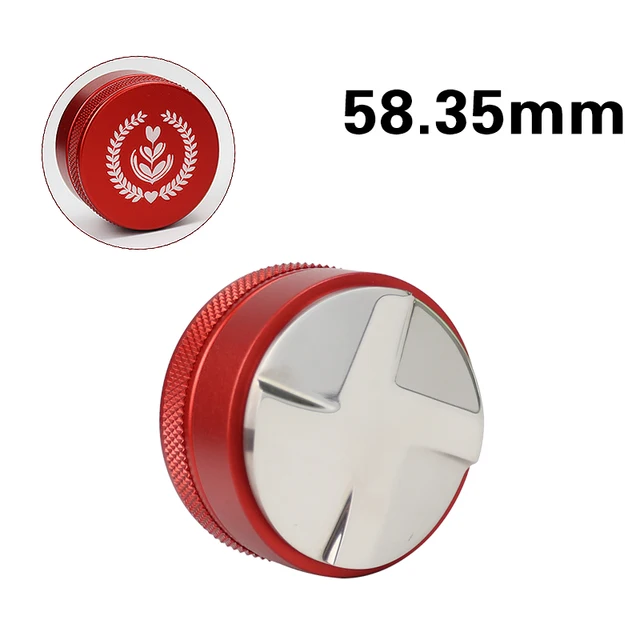 Adjustable 304 Stainless Steel Coffee Distributor Espresso Tamper 51/53/54/58/58.35mm Available For Most Portafilter four angled slopes