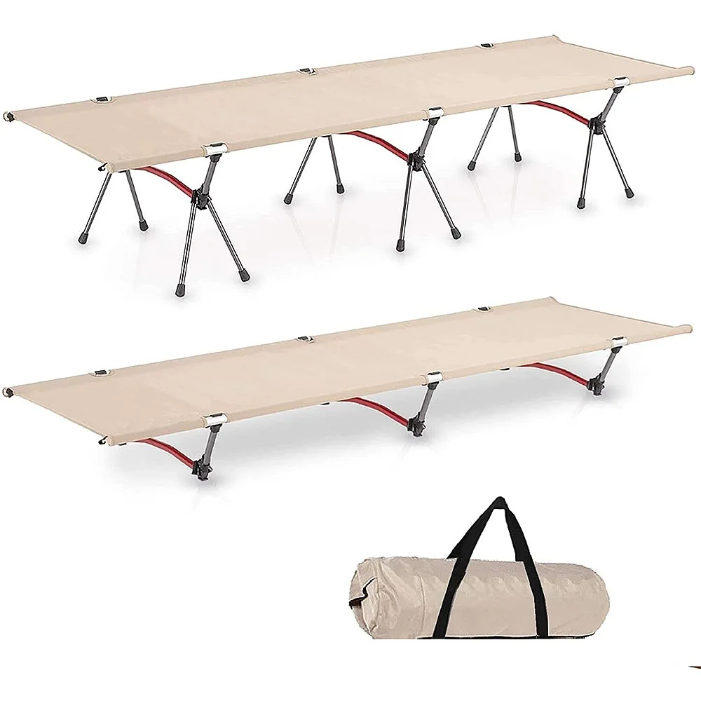 Outdoors Camping Bed Cotton Cover Ultralight Soft Portable Folding Cot