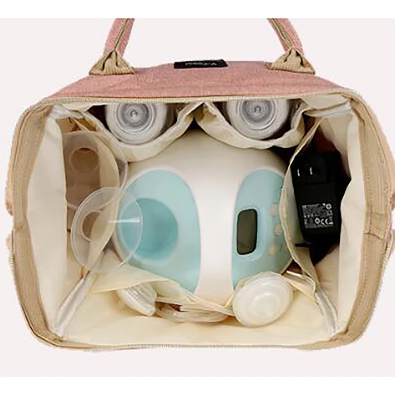 Mummy Bag Insulation bag travel Usb diaper bag backpack for stroller Breast Milk storage multifunction outdoor