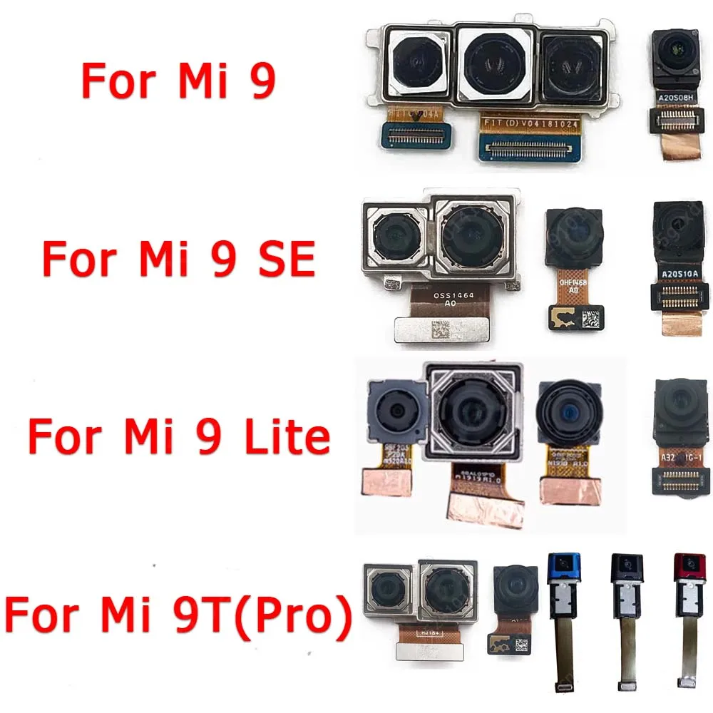 

Rear Front Camera For Xiaomi Mi 9 SE Mi9 Lite 9T Pro Selfie Small Back Frontal Flex Facing Camera Module Spare Parts