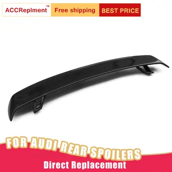 

Rear Spoilers Assembly For Audi A3 A4 A5 A6 A7 TT R8 Universal Type Tail Wind Real Carbon Fiber Trunk Spoiler Lip