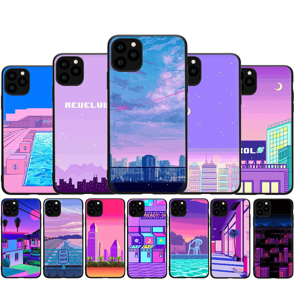 EWAU ART PIXEL эстетический Инди GEEK силиконовый чехол для телефона iPhone 5 5S SE 6 6s 7 8 Plus X XR XS