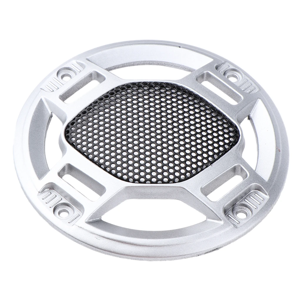 Universal Car Audio 3 Inch Metal Subwoofer Home Speaker Grille Cover Case