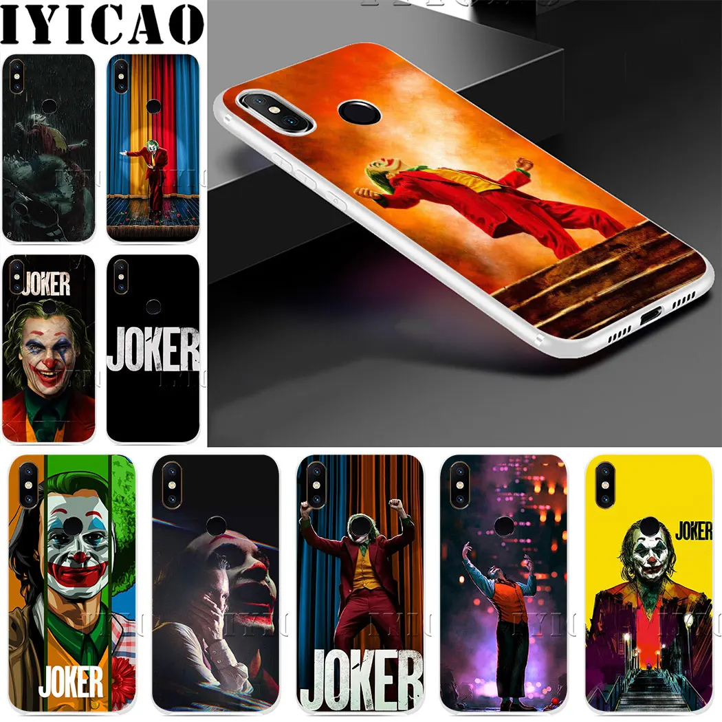 Жесткий чехол joker movie Joaquin Phoenix для Xiaomi mi 5 5S 6 9 8 A2 Lite 5X x 2S F1 SE MAX 3 9T A3 Pro CC9E Red Note |