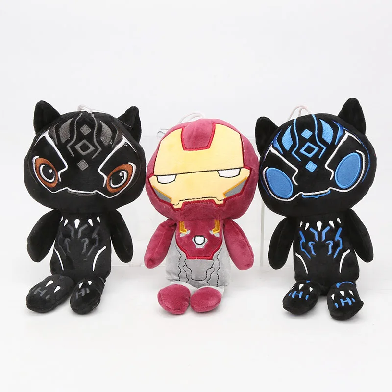 Игрушки Marvel 22 26 см Мстители финал плюшевая игрушка Железный человек танос