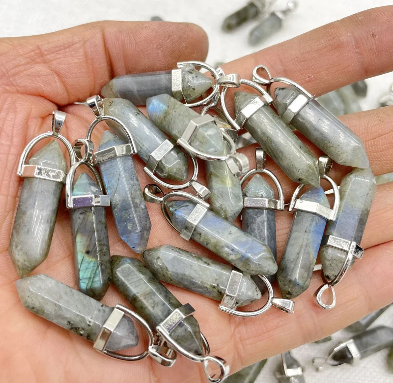 Natural Gem Stone Quartz Crystal Tiger Eye Opal Lapis Turquoise Cross  Pendant For Diy Jewelry Making Necklaces Accessories 50pcs - AliExpress