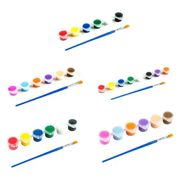 

1 Set 3ml/5ml Hand-painted Watercolor Acrylic Paint Children Painting Pigments DIY Art Graffiti Pigment Set