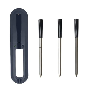 

Kitchen Oven Thermometer Wireless Smart BBQ Meat Food Cooking Steak Thermometer Bluetooth Outdoor Barbecue BBQ