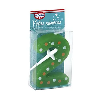 

Candele numero 2 Dr. Oetker