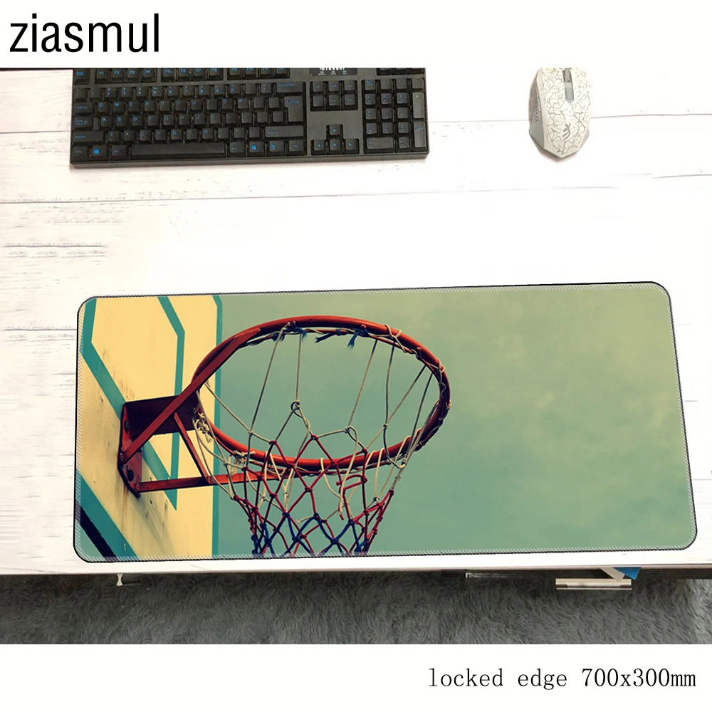 Баскетбольный коврик высокого качества 70x30 см игровой коврик для мыши locrkand геймер компьютерный стол 3d коврик notbook коврик для мыши ПК