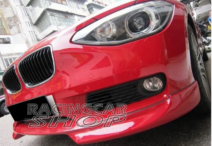 ACS Style Front Lip Spoiler For BMW 1-Series F20 F21 116i 118i 125i Normal Bumper 2011UP