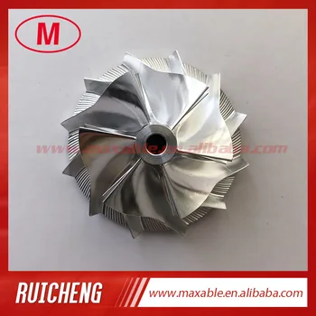 

RHF5 39.20/52.50mm 6+6 blades turbocharger high performance billet/milling/aluminum 2618 compressor wheel