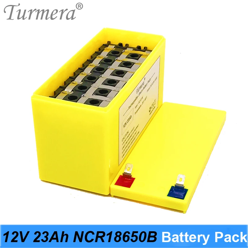 12V 23Ah Lithium Rechargeable Battery Pack Use NCR18650B 3400mAh cell for Uninterrupted Power Supply 10.8V 12.6V Turmera Battery 04