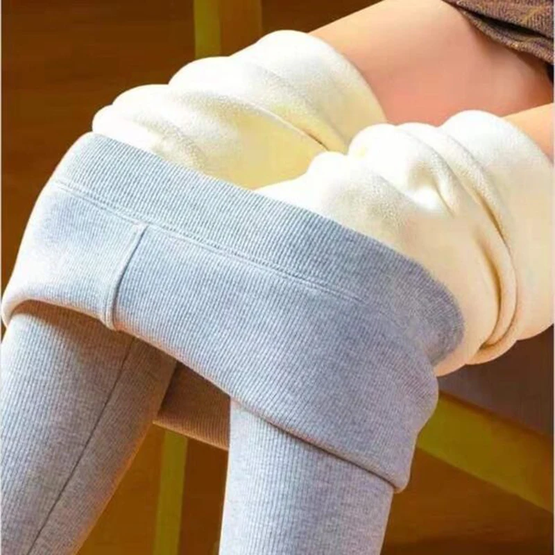 maternity leggings Winter Women Leggings Keep Warm High Waist Legging Winter Fur Pants Women Ankle-length Large Size 2XL velvet Female Pants Women compression leggings