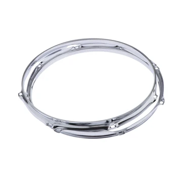 

2 Pcs Solid 8 Lug Drum Hoop Snare Side Hoop (13 Inches 1.2mm)