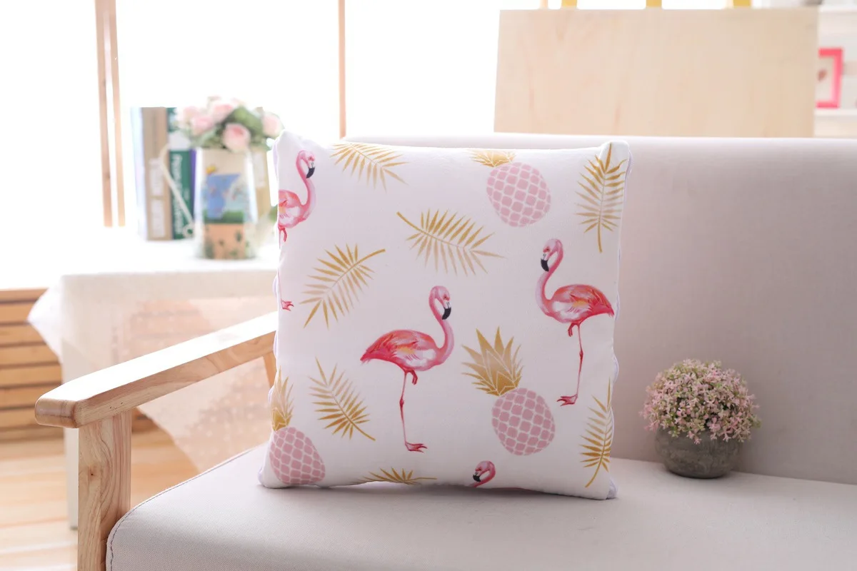 Креативный летний Фламинго надувной Чехол Подушка мебель Подарочная Подушка практичная поколение
