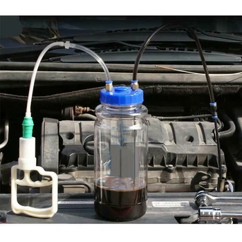 

2L Vacuum Car Tools With Tick Mark Hose Large Capacity Suction Oil Change Portable Repair Universal Manual Pump Automobiles