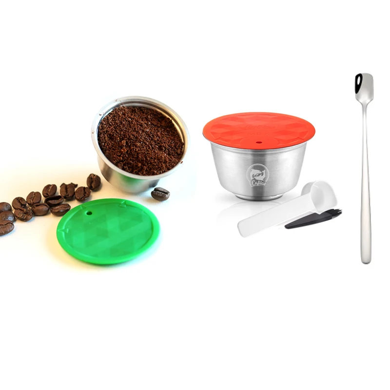 Для кофейных капсул Dolce Gusto пластиковые капсулы многоразовые совместимые с Nescafe