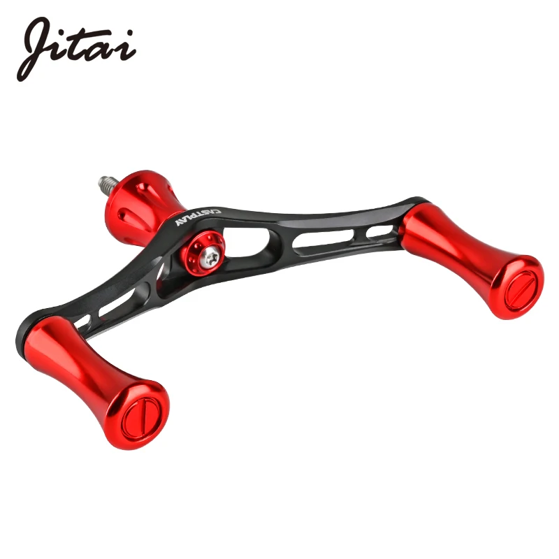 

Ручка для спиннинга и рыболовной катушки Jitai для Daiwa Shimano 95/80 мм, легкие ручки 4BBs с ЧПУ, высокая обработка, двойная ручка