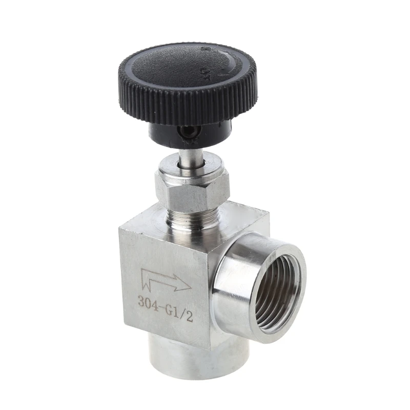 1/" BSP одинаковая внутренняя резьба 304 нержавеющая сталь контроль потока запорный игольчатый клапан C63E