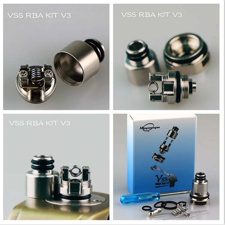 Бегемот вейп VSS RBA V1 V2 V3 DIY обслуживаемый испаритель катушка комплект для артерии