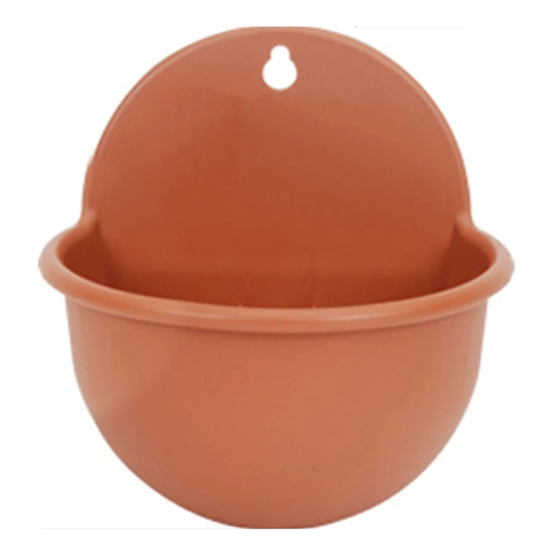 Garden Balcony Wall Mounted Plant Flower Basket Pot Planter Container Odorless non-toxic and odor-free