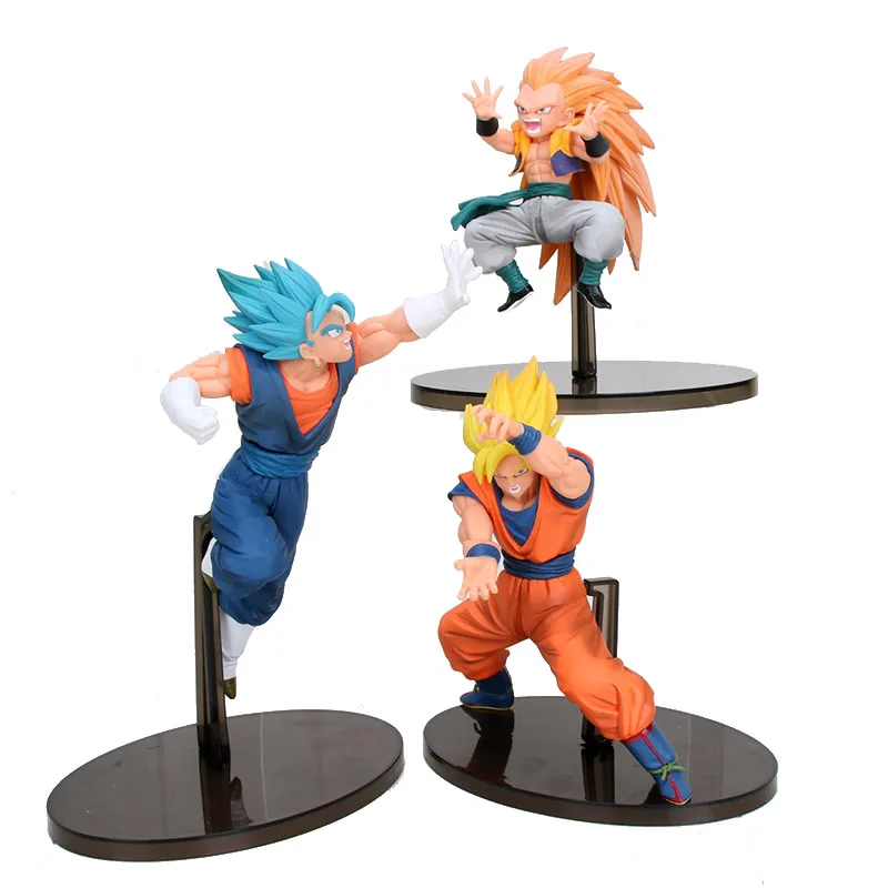 DBZ Драконий жемчуг SSJ3 фигурка готенкс гогета фигурка Модель Кукла Драконий жемчуг Z фигурка игрушки