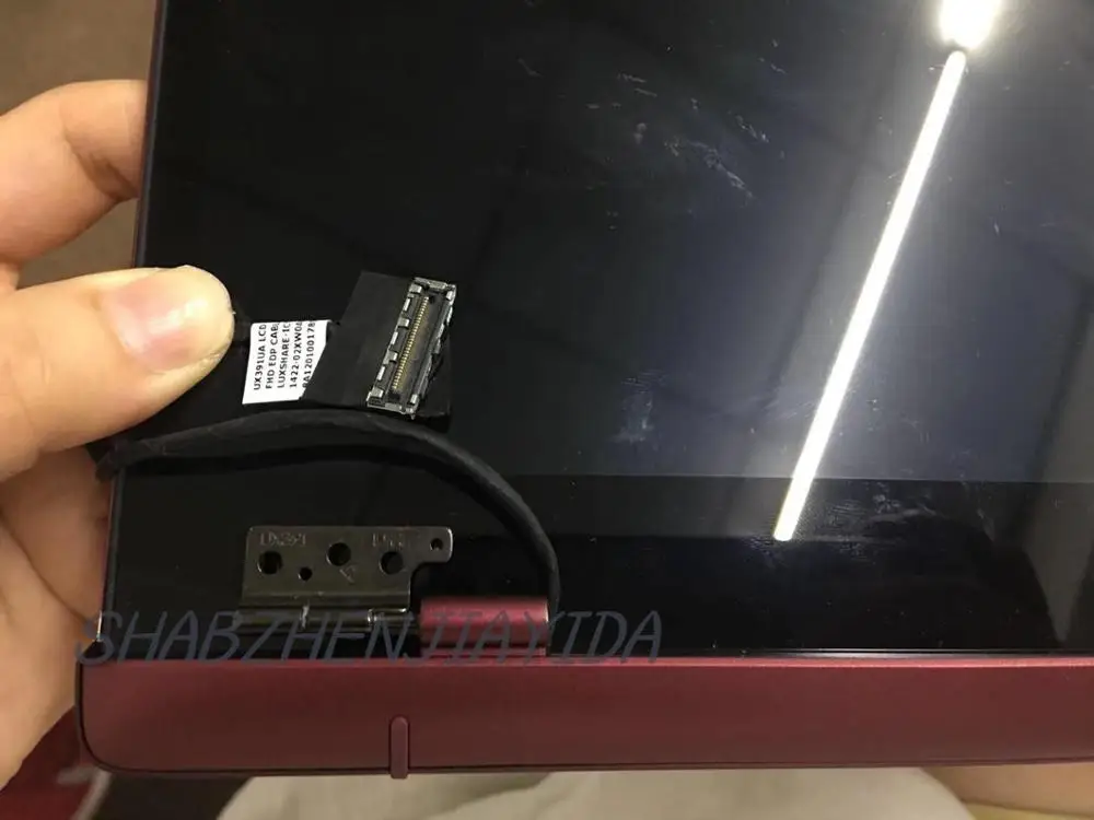 Полная сборка для ноутбука Asus ZenBook S UX391UA UX391 светодиодный ЖК-экран FHD дигитайзер замена стекла