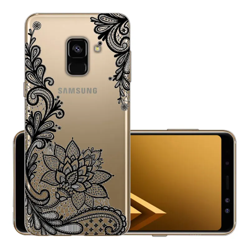 CROWNPRO, мягкий ТПУ чехол для samsung Galaxy A8, чехол, задняя крышка для телефона, чехол для samsung A8, чехол для samsung A8 Plus - Цвет: HLS