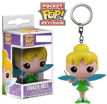 

Funko Pop Pocket Princess Keychain Tinker Bell Action Figure Toy