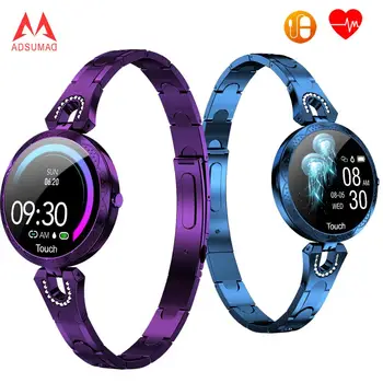 

AK15 Smart watch women wristband Fitness bracelet Heart Rate tracker Blood pressure Monitor for gift girl fashion bracelet