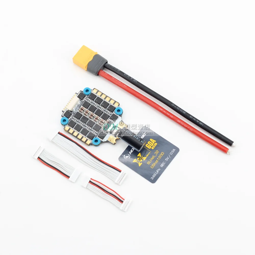 Onemodel/HOBBYWING xrotor Контроллер полета F4 G3 с xrotor Micro 60A 4в1 BLHeli-32 DShot1200 для FPV гоночного квадрокоптера