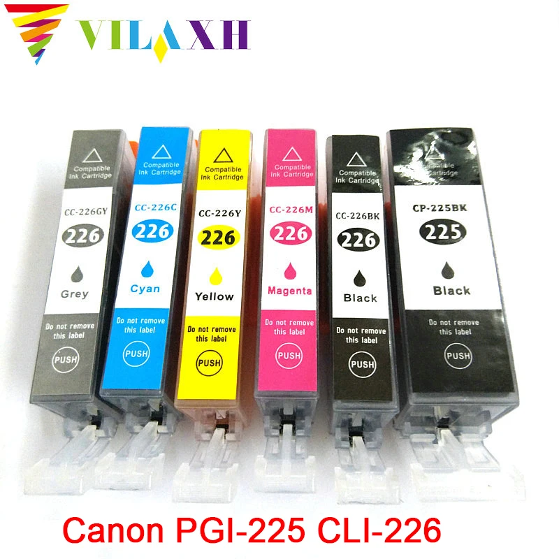 Технические чернильные картриджи Vilaxh для Canon Pixma MG6120 MG6220 MG8120B MG8220 MX882 iP4820 iP4920