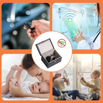 

Keyless Car Key Signal Blocker Box Radiation-proof Mobile Phone Box Bank Card Anti-theft Box Key Safe Blocking Pouch Case