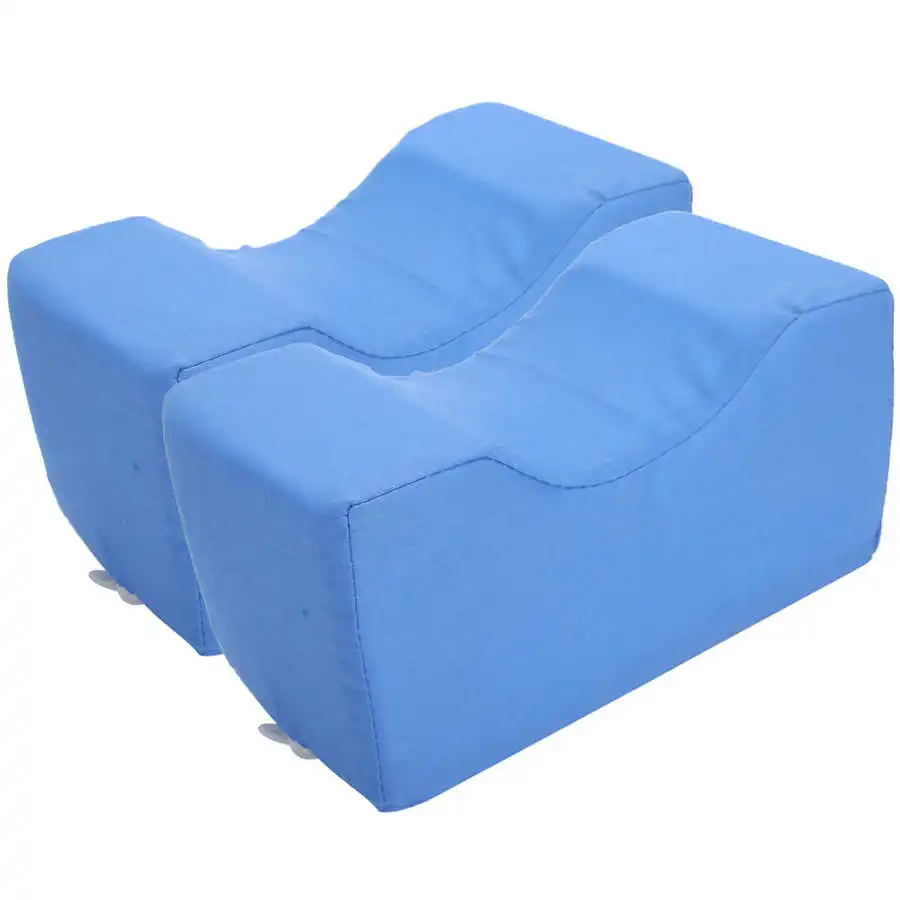 Description Picture 3 of item2pcs Ankle Anti-Bedsore Cushion Leg Rest Elevating Pad for Elderly Bedridden Patient Disabled Soft Cushion Foot Raise Sponge