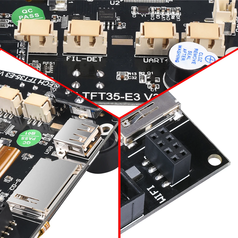 Sensível ao Toque Peças de Impressora Tft35 para Ender3 Bigtreetech Tela 12864 Lcd 3d Wifi Cr-10 Skr V1.3 V1.4 Mini Tft35 e3 V3.0 - Imagem 5